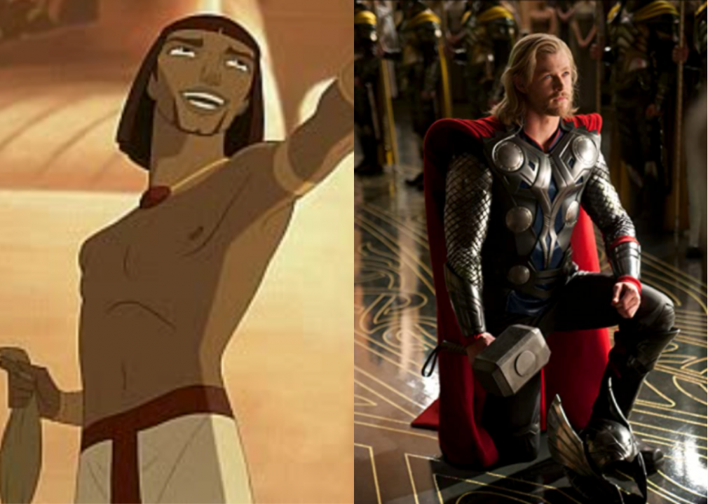 'The Prince of Egypt' and 'Thor'